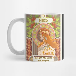 Virgo e zodíaco Mug